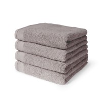 Luxurious 100% Cotton Satize Branded Charcoal Grey Color Bath Towels  70x140 cm
