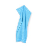 100% Cotton Satize Branded Light Blue Color Hand Towels 50x100 cm