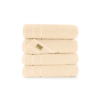 Branded 100% Cotton Satize Light Brown Color Bath Towels 70x140 cm