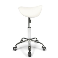 Dunimed Ergonomic Saddle Stool - White