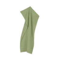 High Quality 100% Cotton Satize Branded Green Color Hand Towels 50x100 cm