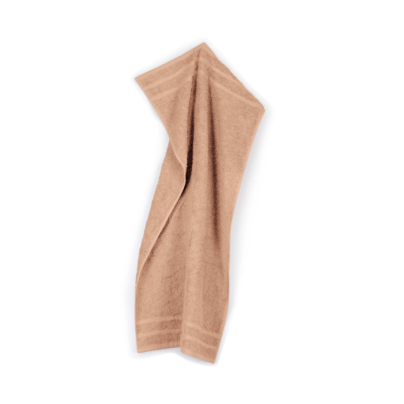 Branded 100% Cotton Satize Branded Brown Color Hand Towels 50x100 cm