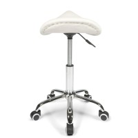 Dunimed Ergonomic Saddle Stool - White