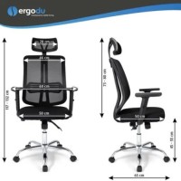 Ergodu Office Chair with Adjustable Armrests
